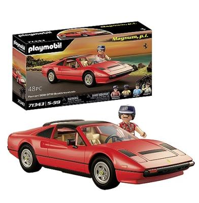 Playmobil Magnum Ferrari 308gt Construction Game Rouge