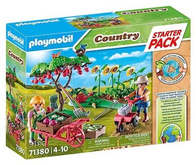 PLAYMOBIL 71380 Starter Pack Jardin potager - Country - D&egrave;s 4 ans