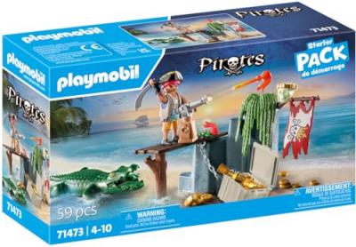 Playmobil 71473 Pirate avec alligator Starter Pack de d&eacute;marrage
