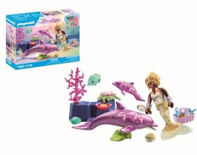 Playmobil&reg; Princess Magic &Eacute;pouse de mer avec dauphin 71501