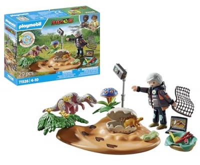 Playmobil&reg; - St&eacute;gosaure Et Voleur D'oeuf - 71526