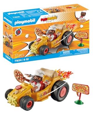 Playmobil Racing Pizza Jaune 