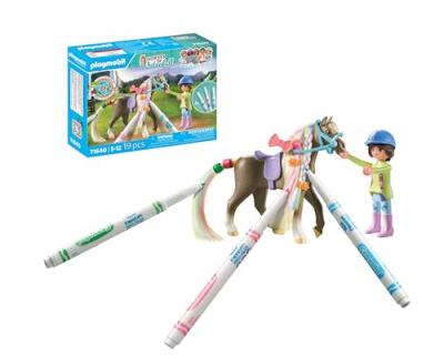 PLAYMOBIL - 71640 - Cavali&egrave;re crini&egrave;r colorie 