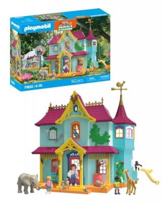 Playmobil Jeu De Construction De Manoir Pour Animaux
