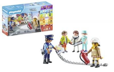 Playmobil My Figures: Rescue Equipment Construction Game Multicolore