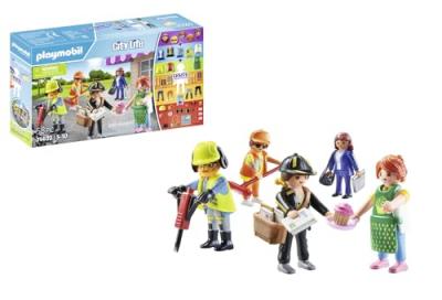 Playmobil My Figures: Life In The City Construction Game Multicolore