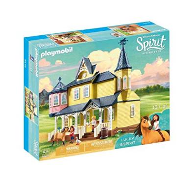 Playmobil Spirit 9475 Maison de Lucky