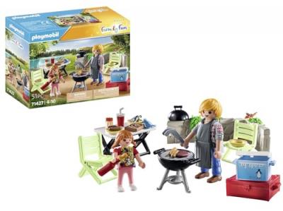 Playmobil Barbecue Construction Game Multicolore