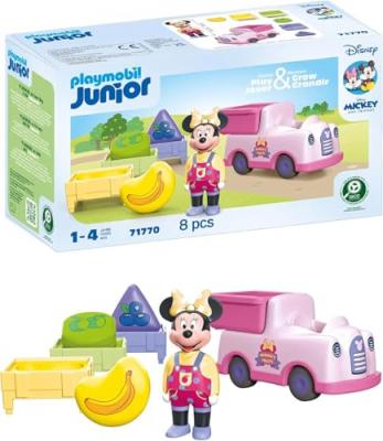Playmobil Figurine Camion De Fruits Junior & : &acute;s Minnie Mouse Disney
