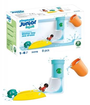 Playset Playmobil Junior Water 71775 8 Pi&egrave;ces
