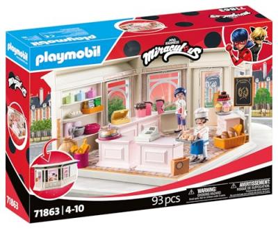 Playmobil Miraculous: Figurine De P&acirc;tisserie Fran&ccedil;ais
