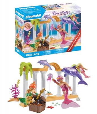 Playmobil 71861 Tr&eacute;sor des sir&egrave;nes avec des dauphins Promo Packs