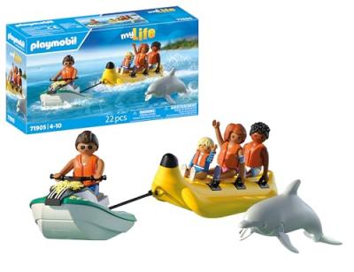 Playmobil Jeu De Construction De Bateau Banane