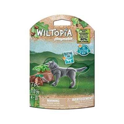 Playmobil Wiltopia - Animaux Carte &agrave; Collectionner - Loup (71056)