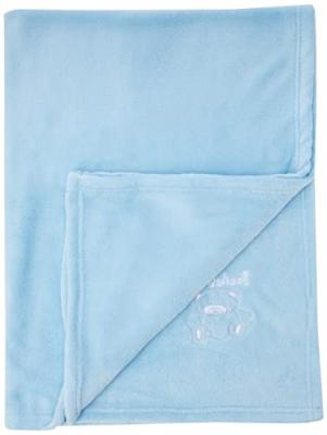 PLAYSHOES  Fleece-Couverture Uni 17 Bleu 100x150cm (301704)