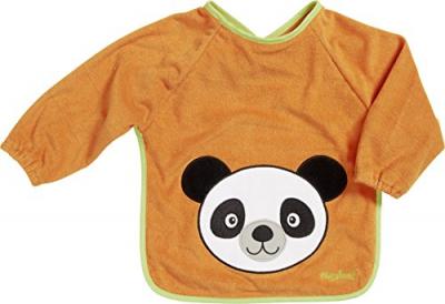 PLAYSHOES  Mixte enfant Bavoir &agrave; manches longues, 39 - Orange