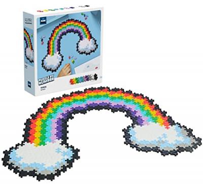 PLUS PLUS Puzzle L'arc en ciel 500 pi&egrave;ces Multicolore 