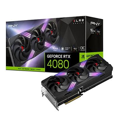 PNY Carte graphique interne -  - GEFORCE RTX 4080 - 16GB - XLR8 Gaming VERTO - Overclocked Edition 