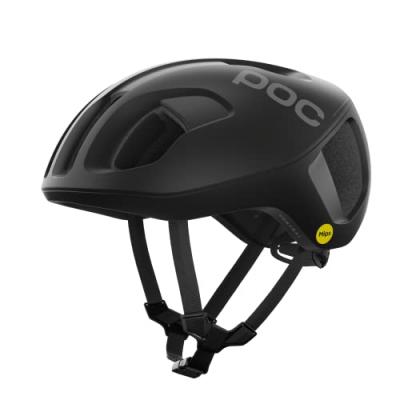 POC  Ventral MIPS - Casque vlo route Uranium Black Matt 54-59 cm