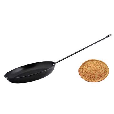 AC DECO Po&ecirc;le &agrave; cr&ecirc;pes - cuisson ext&eacute;rieur - l 27 cm x l 77,7 cm x h 8,6 cm - Livraison gratuite - Noir