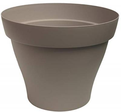 POETIC Pot de fleurs  ROMEO &Oslash;33cm H26.2cm 13L taupe