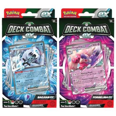 Pok&eacute;mon Jcc - Deck Combat Baojian-Ex Ou Forgelina-Ex (1x Deck Al&eacute;atoi