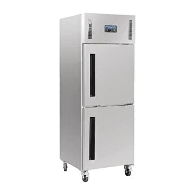 POLAR Armoire R&eacute;frig&eacute;r&eacute;e N&eacute;gative 2 Portillons - 600 litres - 