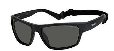 POLAROID  PLD 7037/S 807/M9 Black 60 Sunglasses, Unisex-Adult