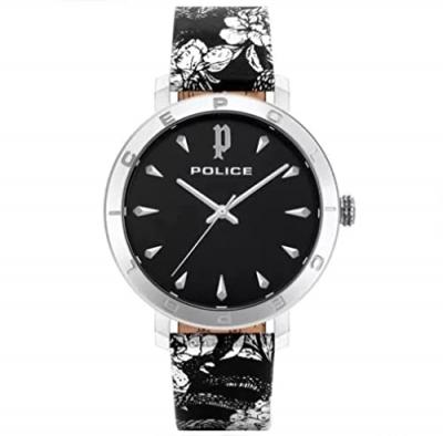 POLICE  White Ponta Flowers Watch 16033MS/02