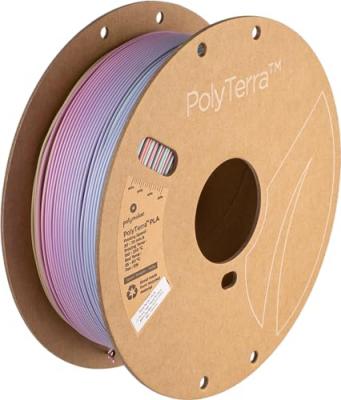 POLYMAKER  Polyterra PLA Gradient - 1.75mm - 1kg - Pastel Rainbow