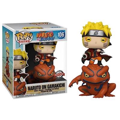 FUNKO Figurine  Pop Rides Naruto and Gamakichi 
