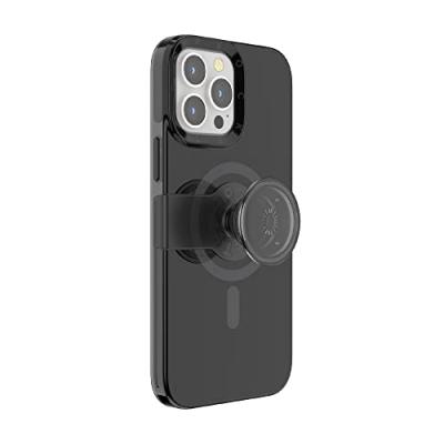 POPSOCKETS Coque iPhone 13 Compatible MagSafe avec Popgrip Slide  Noir