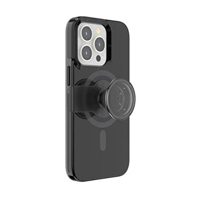 POPSOCKETS Coque iPhone 13 Pro Compatible MagSafe avec Popgrip Slide  Noir