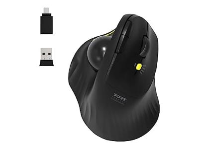 PORT DESIGNS  900719 souris Droitier RF sans fil + Bluetooth Optique 1600 DPI