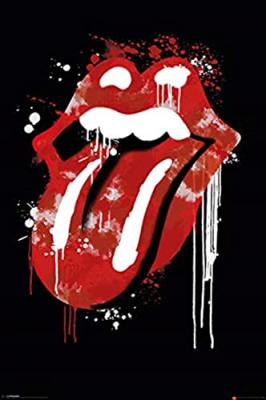 PYRAMID INTERNATIONAL The Rolling Stones : Graffitis Poster grand format 61 x 91.5 cm