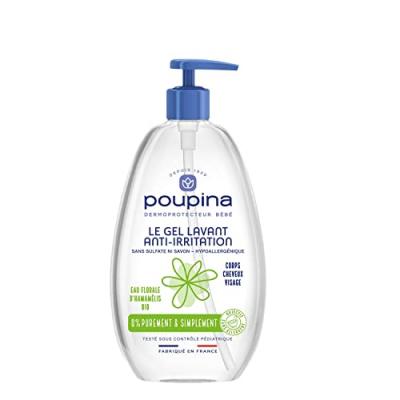 POUPINA  Gel lavant anti-irritation flacon 485ml