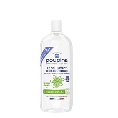 POUPINA  Gel Lavant Anti-irritation Recharge 1L