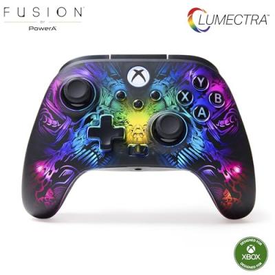 POWERA Manette sans fil  Fusion Pro Lumectra pour PC Xbox 360 Xbox Series X et S Noir 