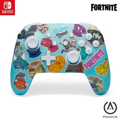 POWERA Manette sans fil  Fortnite Sticker Mania pour Nintendo Switch 