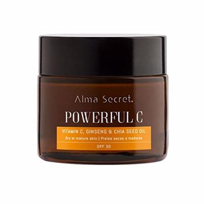 ALMA SECRET  Puissant C cr&egrave;me anti-&acirc;ge & &eacute;claircissante au chia SPF