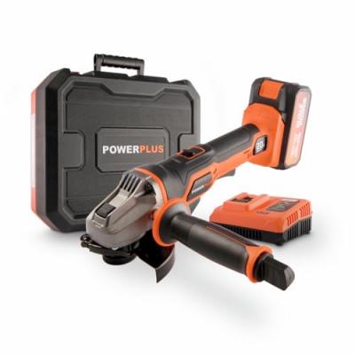 POWERPLUS  Powdp35150 115 Mm Angle Disc Grinder Argent&eacute;