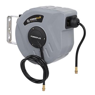 KREATOR POWERPLUS POWAIR0215 - Enrollador de manguera, aire comprimido 10m