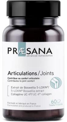 PRAESANA Articulations 60 Comprim&eacute;s Contribue Au Confort Articulaire 