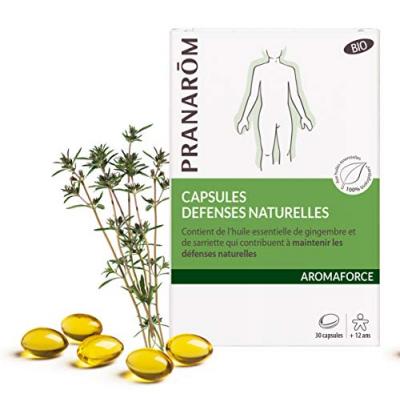 PRANAROM Defenses Naturelles Bio 30 Capsules Aromaforce Aromaforce Pranar&ocirc;m