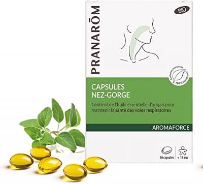 PRANAROM  Aromaforce Capsules nez gorge bio 30 capsules