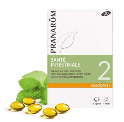 PRANAROM N&deg;2 Sante Intestinale Bio 30 Capsules Oleocaps+ Ol&eacute;ocaps Pranar&ocirc;m