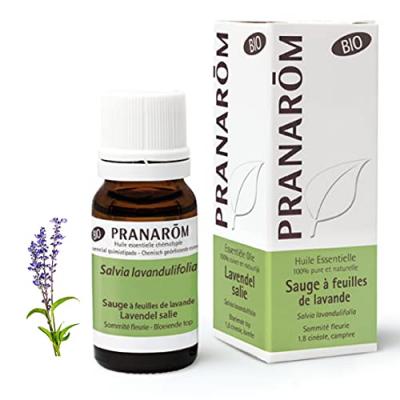 PRANAROM  Huile Essentielle de Lavande Feuilles de Sauge 10 ml 10 ml