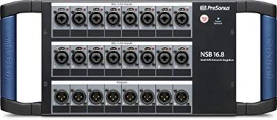 PRESONUS  Bo&icirc;tier de sc&egrave;ne NSB 16.8 16x8 avec R&eacute;seau AVB
