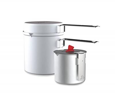 PRIMUS  - Essential Trek Pot Set - Popote taille 0,6 + 1 l, gris
