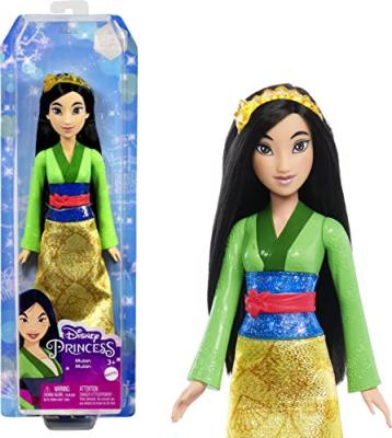 MATTEL Princesse Disney  - Poup&eacute;e Mulan 29Cm - Poup&eacute;es Mannequins - 3 Ans Et +